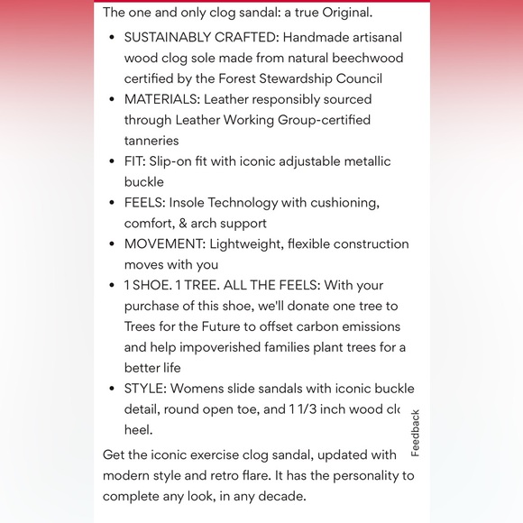 Dr Scholls Original Collection size 7 (38) Wood Clog Sandal in Blue Leather - Picture 7 of 13